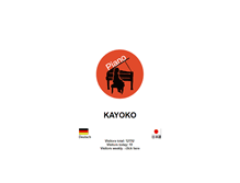 Tablet Screenshot of kayoko.de